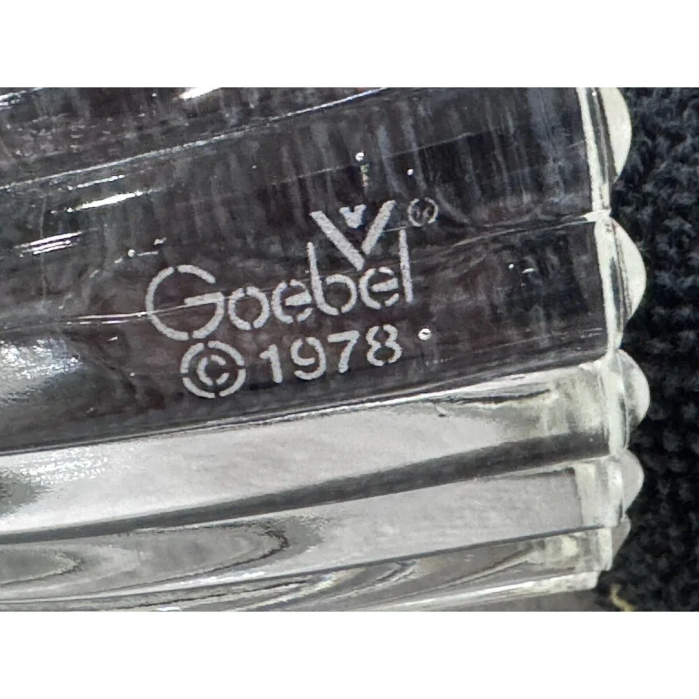 Goebel Western Germany Glass Praying Child / Boy Collectible Bell 1979 - Signed
